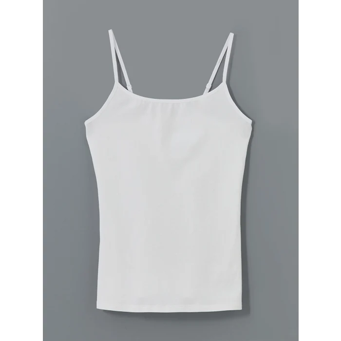 LCW DREAM Beyaz U Yaka Askılı Kadın Atlet