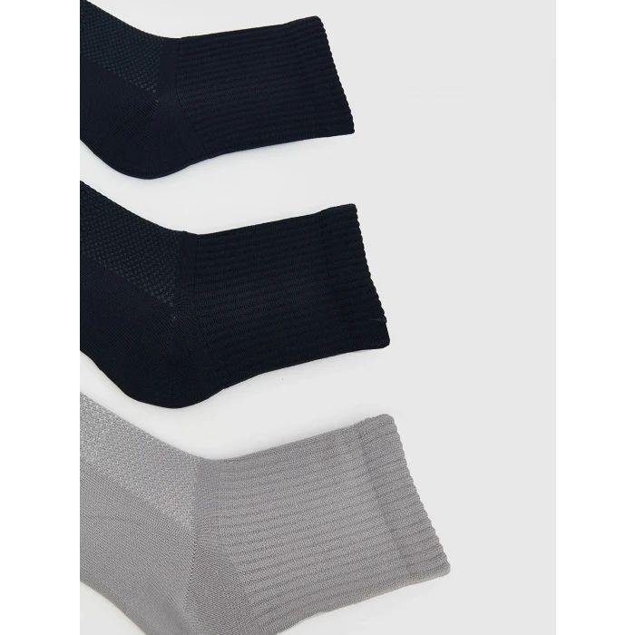 LCW ACCESSORIES Karışık Erkek Soket Çorap 3lü