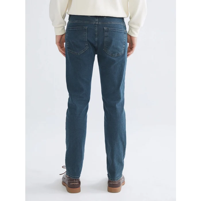 LCW Jeans Yeşil Büyük Beden Regular Fit Erkek Jean Pantolon