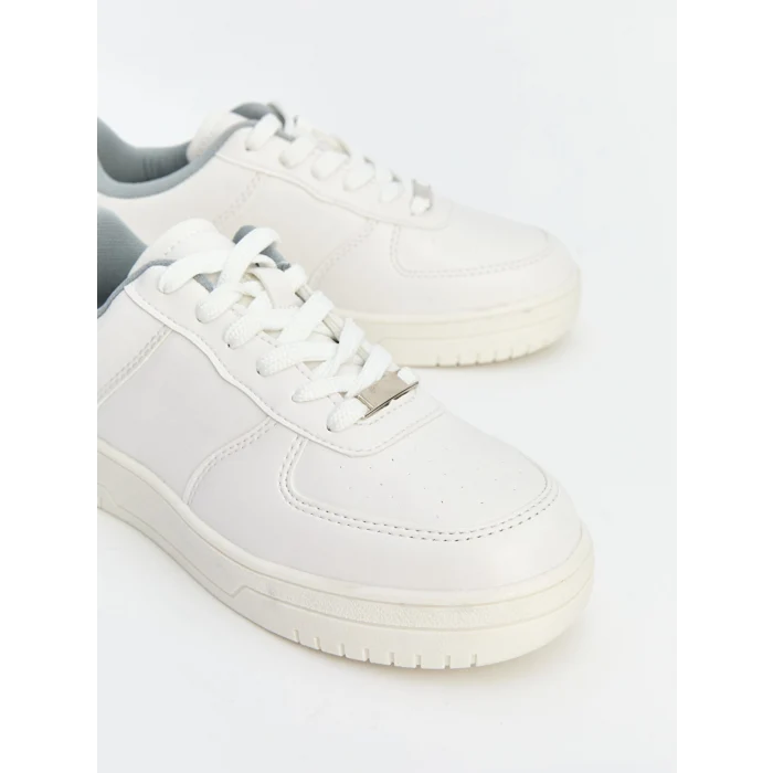 LCW STEPS Beyaz Bağcıklı Kadın Spor Ayakkabı