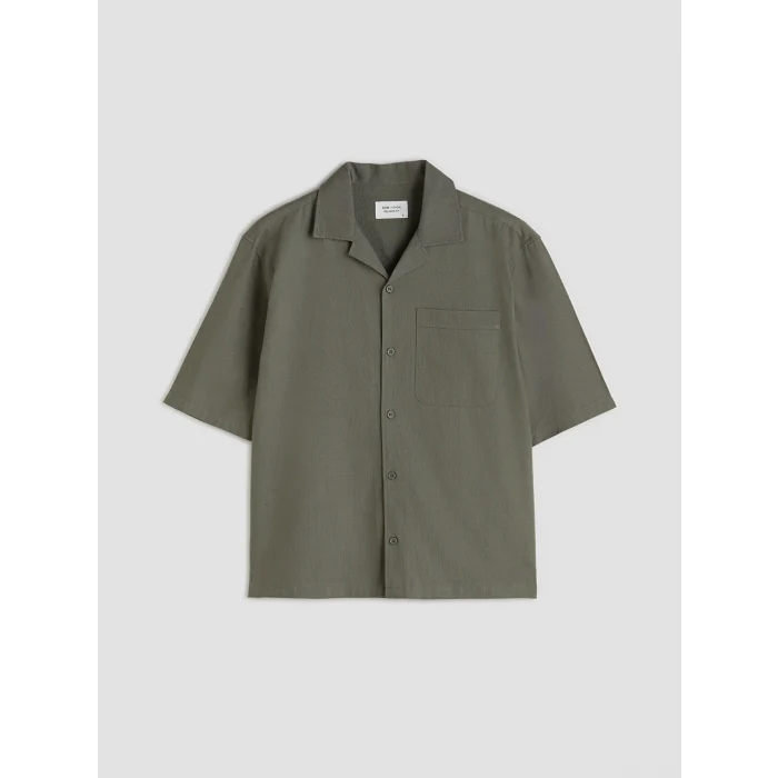 LCW Vision Yeşil Regular Fit Erkek Gömlek