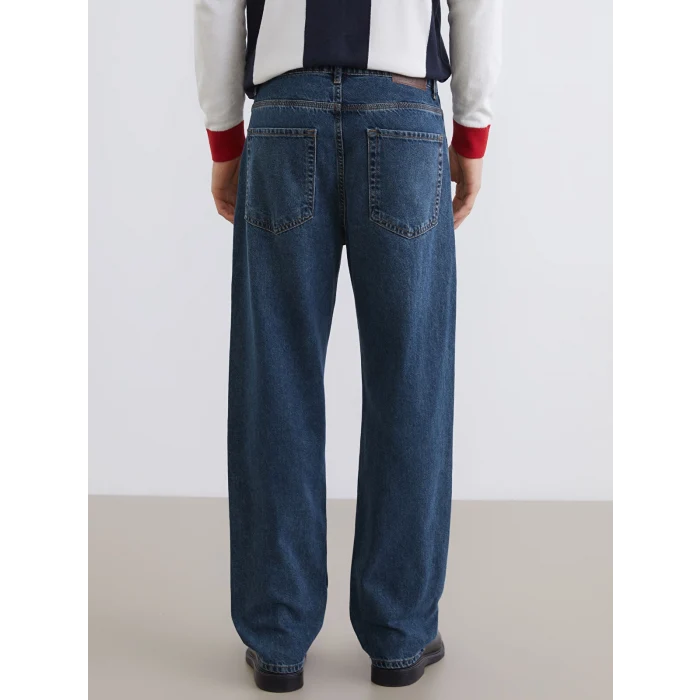 LCW Jeans Yeşil Baggy Fit Erkek Jean Pantolon