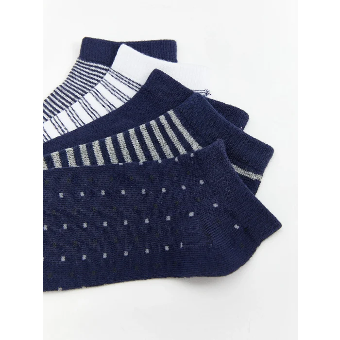 LCW Kids Karışık Erkek Çocuk Patik Çorap 5li