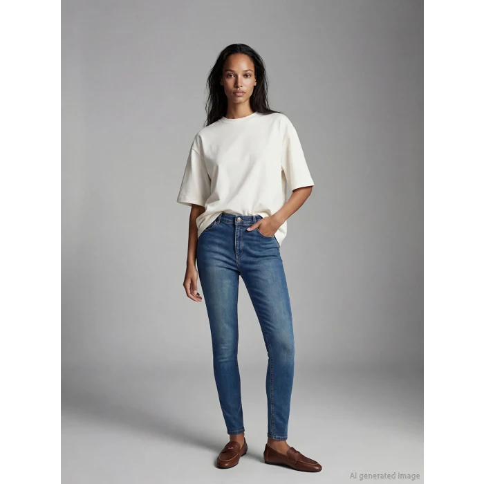 LCW Jeans İndigo Jüpiter Süper Skinny Fit Kadın Jean Pantolon