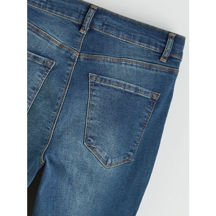 LCW Jeans İndigo Jüpiter Süper Skinny Fit Kadın Jean Pantolon