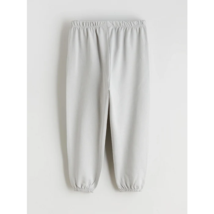 LCW baby Gri Beli Lastikli Erkek Bebek Jogger Eşofman Altı