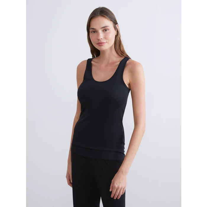 LCW DREAM Siyah U Yaka Kadın Atlet