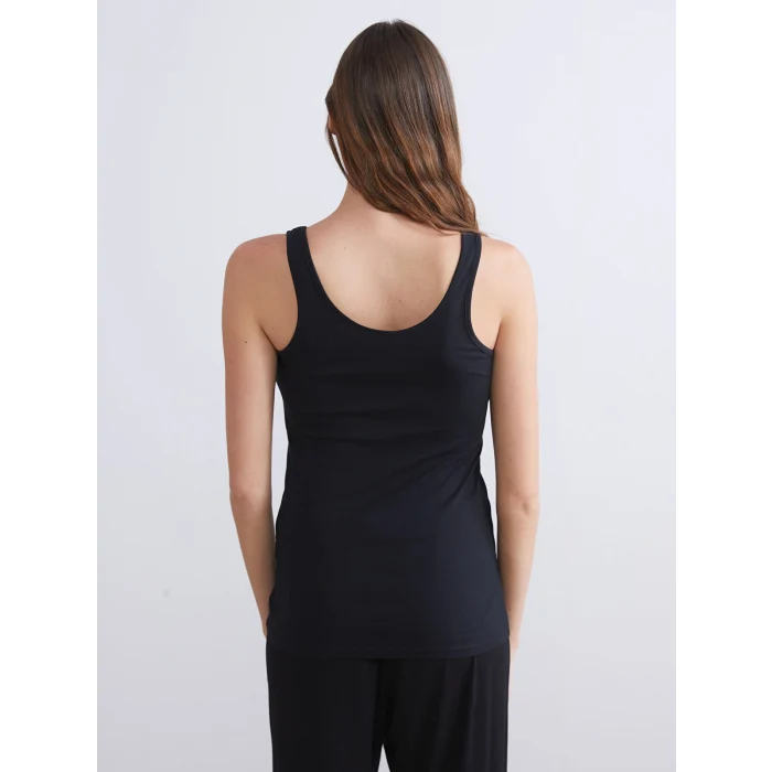 LCW DREAM Siyah U Yaka Kadın Atlet