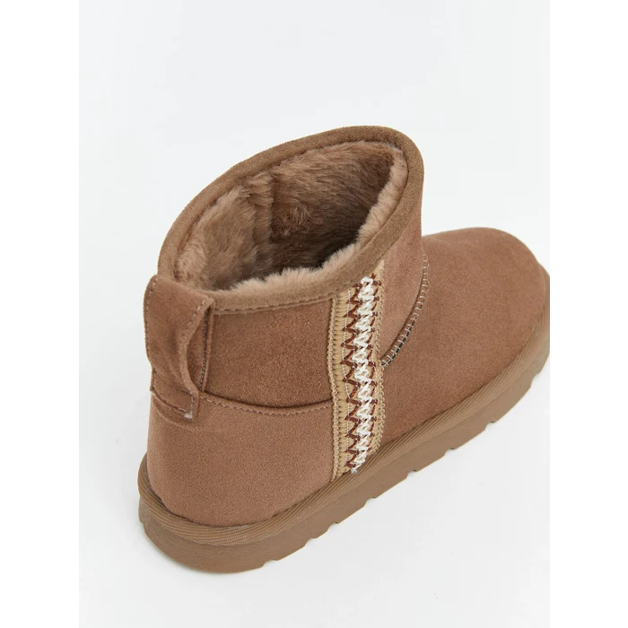 LCW STEPS Bej Kız Çocuk Süet Bot