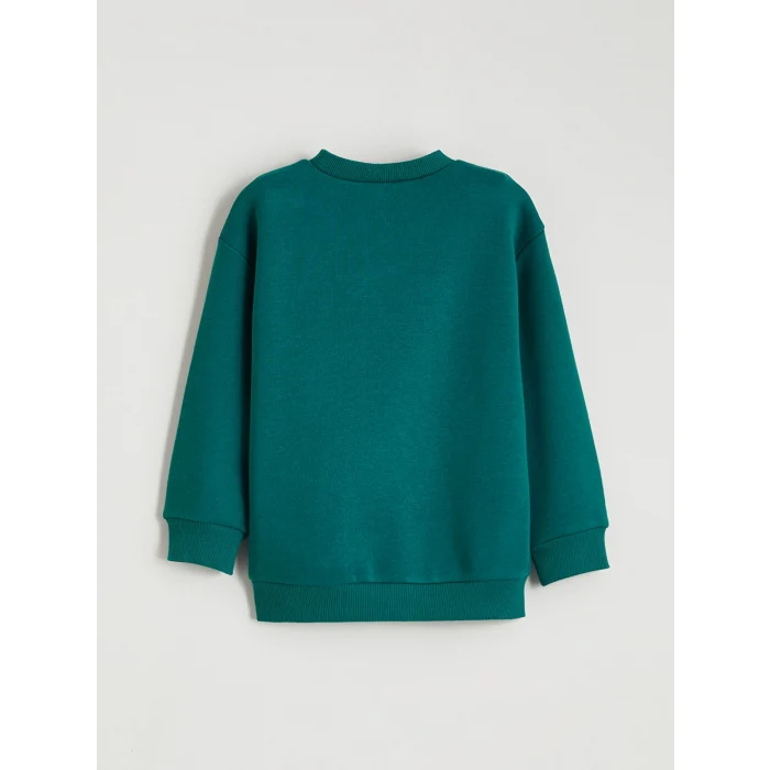 LCW Kids Yeşil Erkek Çocuk Kalın Sweatshirt ve Eşofman Altı