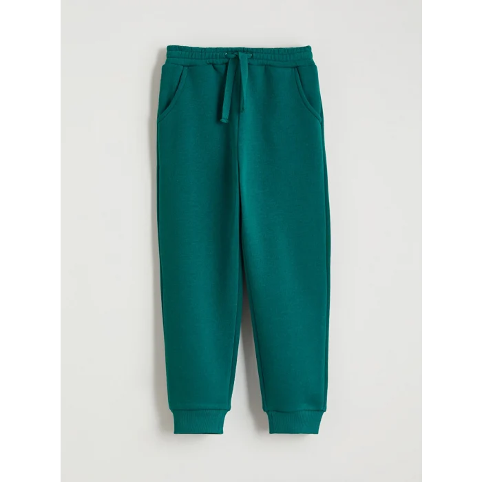 LCW Kids Yeşil Erkek Çocuk Kalın Sweatshirt ve Eşofman Altı