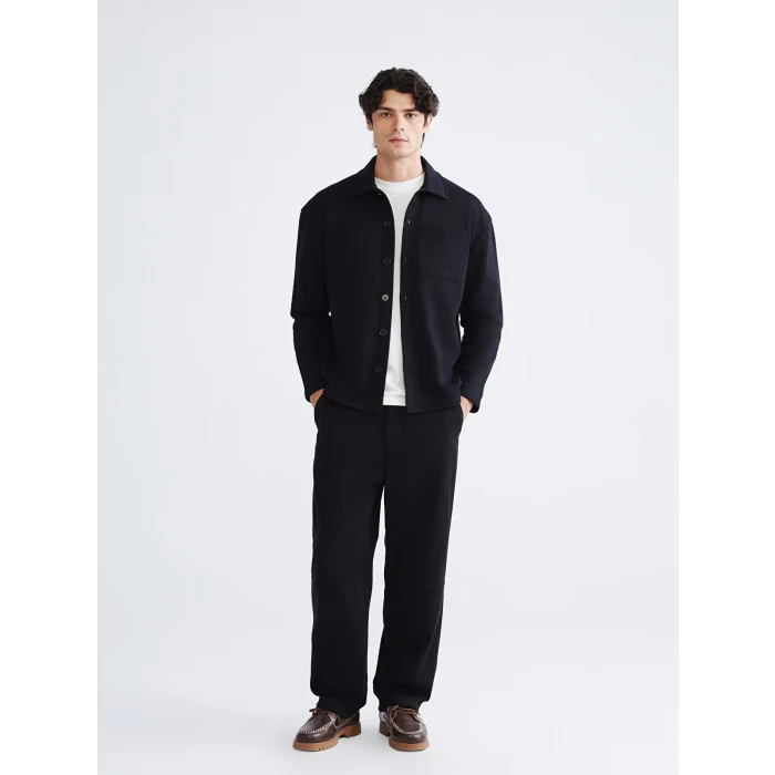 XSIDE Siyah Standart Kalıp Erkek Pantolon