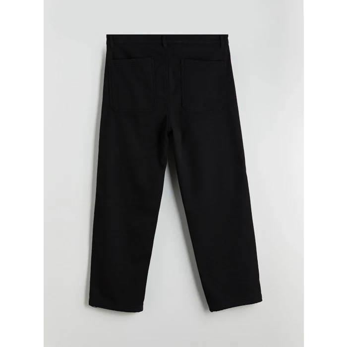 XSIDE Siyah Standart Kalıp Erkek Pantolon