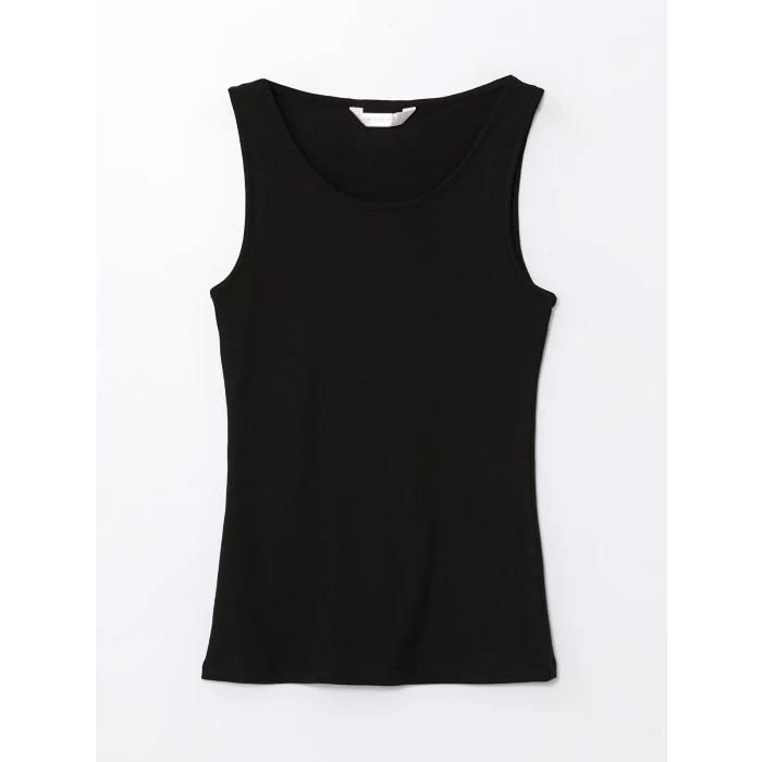 LCW DREAM Siyah Bisiklet Yaka Kadın Atlet