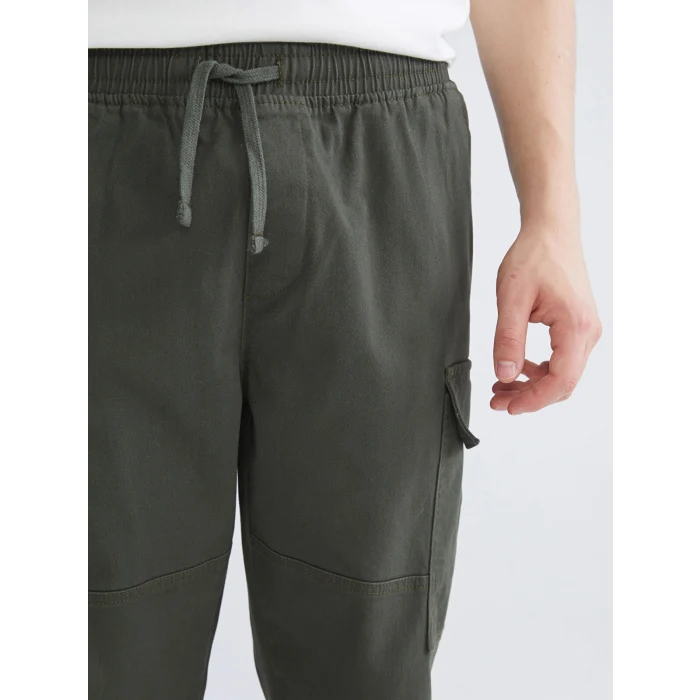 XSIDE Yeşil Standart Kalıp Erkek Kargo Pantolon