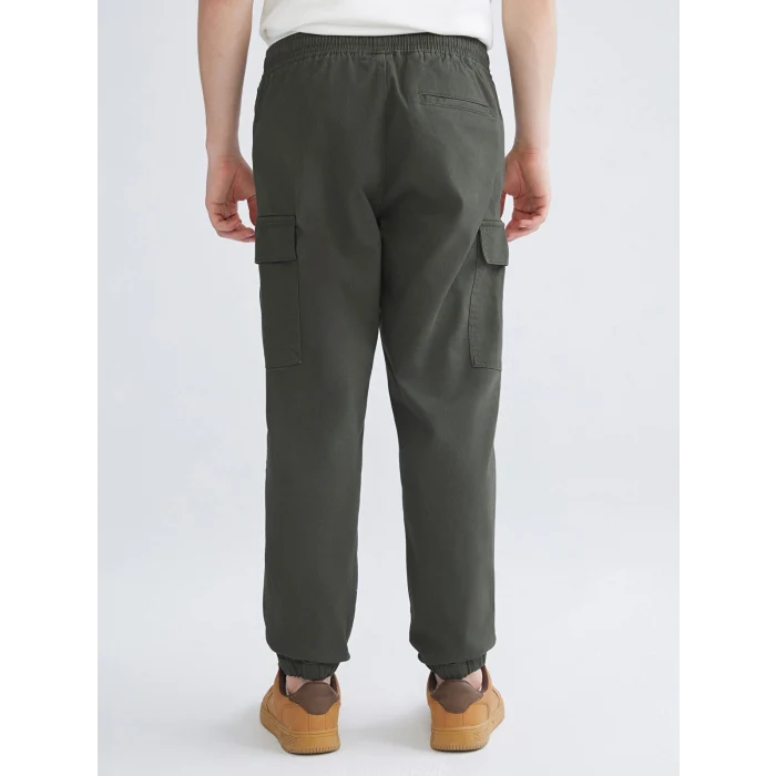 XSIDE Yeşil Standart Kalıp Erkek Kargo Pantolon