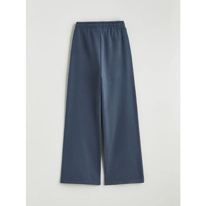 LCW Kids Antrasit Beli Lastikli Kız Çocuk Eşofman Altı