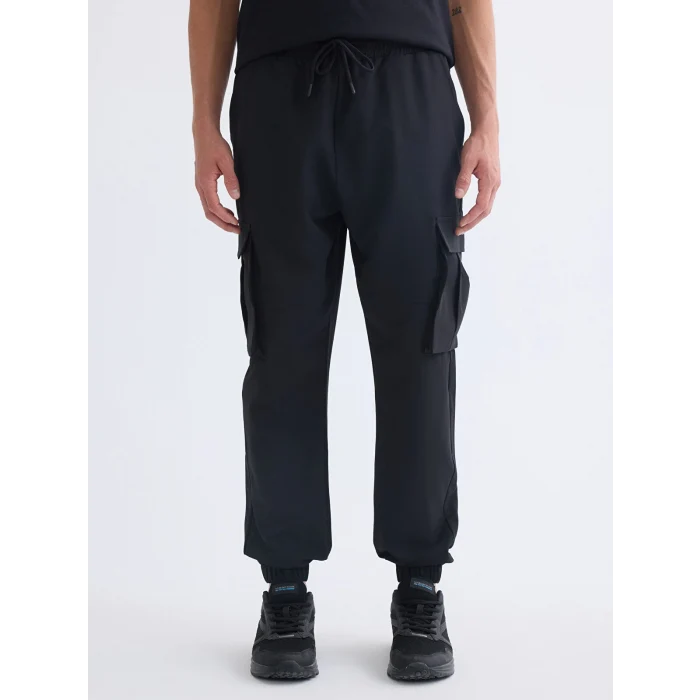 XSIDE ACTIVE Siyah Slim Fit Erkek Jogger Eşofman Altı