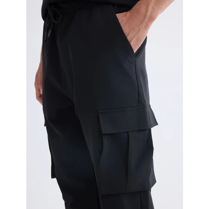 XSIDE ACTIVE Siyah Slim Fit Erkek Jogger Eşofman Altı