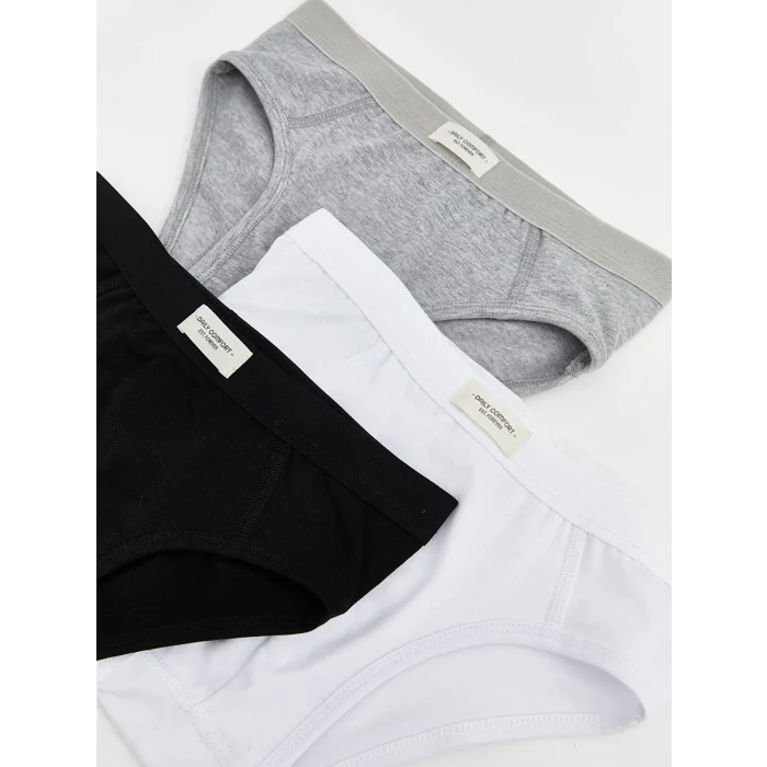 LCW Kids Siyah Erkek Çocuk Külot 3lü