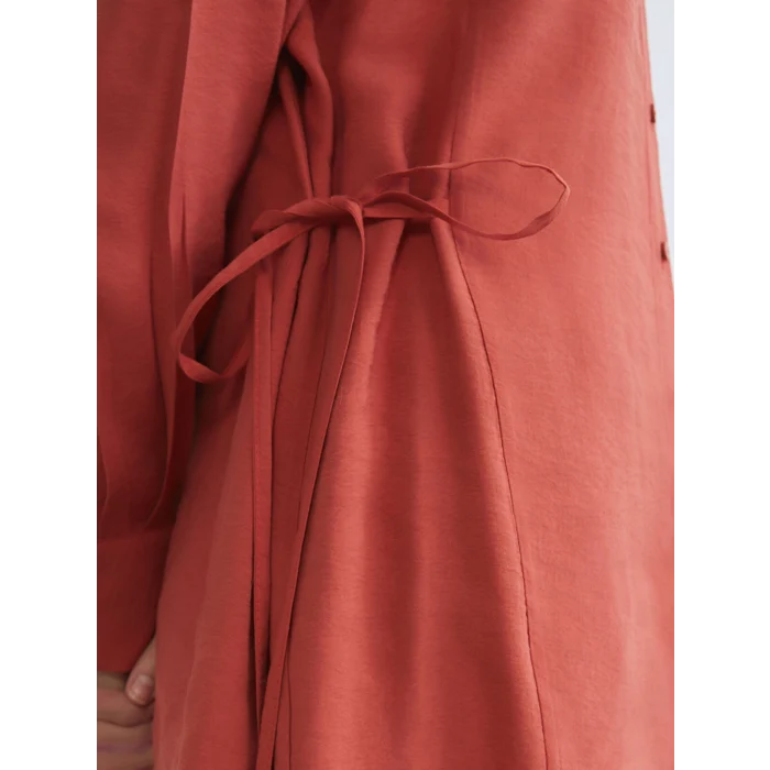 LCWAIKIKI Classic Kahverengi Kadın Gömlek Tunik