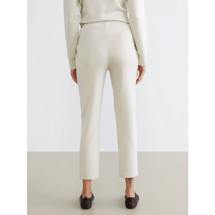 LCW Vision Gri Beli Lastikli Kadın Eşofman Altı