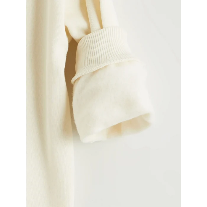 LCW Kids Bej New York Baskılı Erkek Çocuk Kalın Sweatshirt