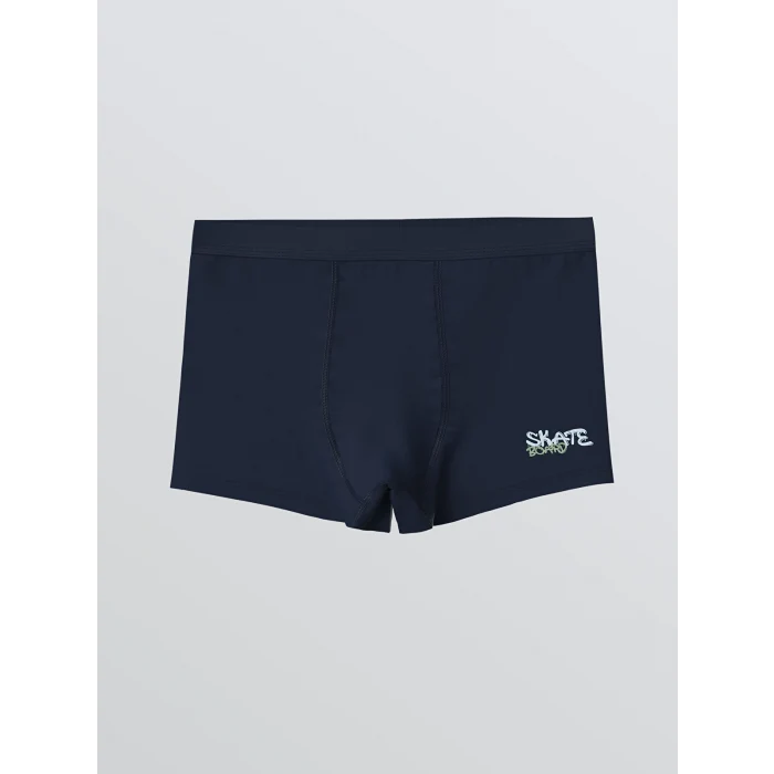 LCW Kids Lacivert Erkek Çocuk Boxer 3lü