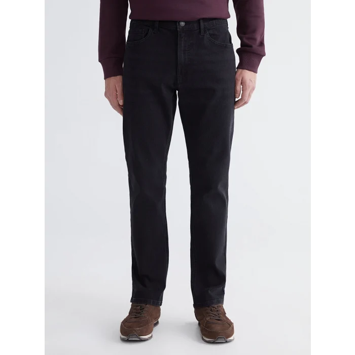 LCW Jeans Siyah 779 Regular Fit Erkek Jean Pantolon