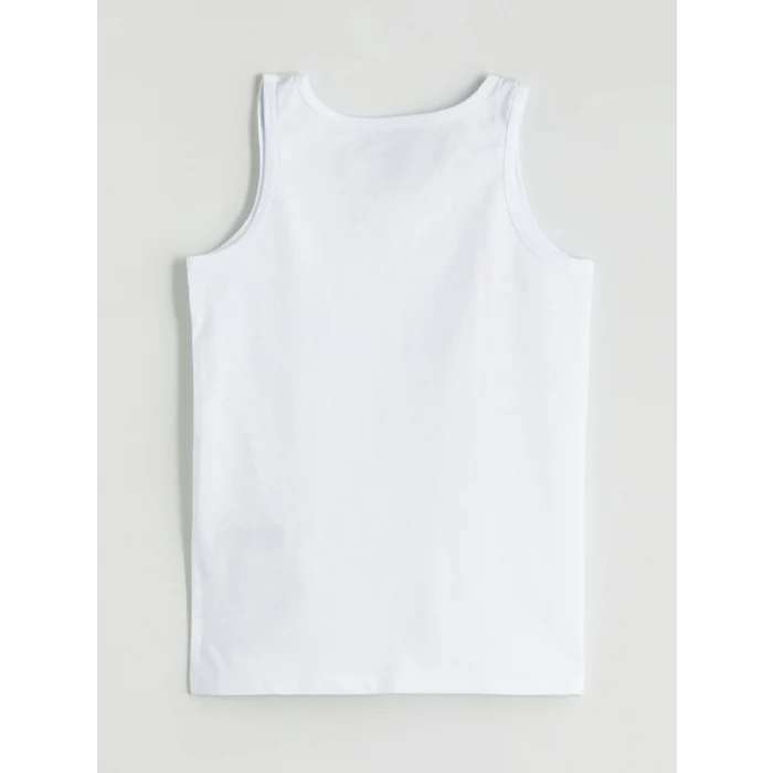 LCW Kids Gri Bisiklet Yaka Erkek Çocuk Atlet 5li