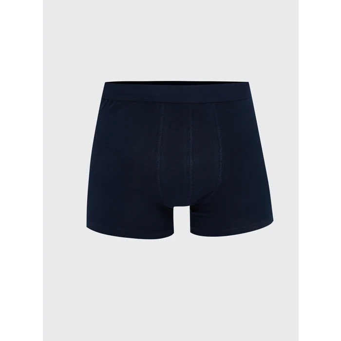 LC WAIKIKI Lacivert Standart Kalıp Pamuklu Esnek Erkek Boxer 7li