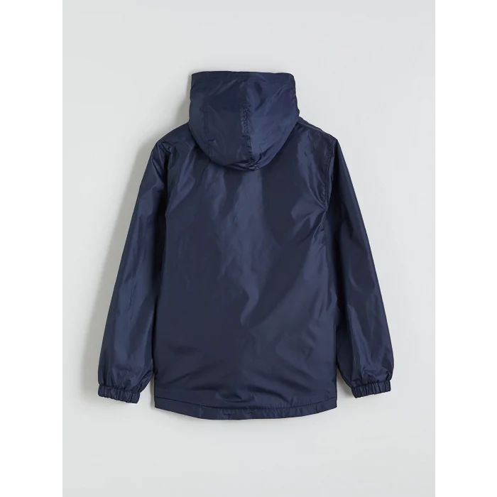 LCW Kids Lacivert Kapüşonlu Erkek Çocuk Mont