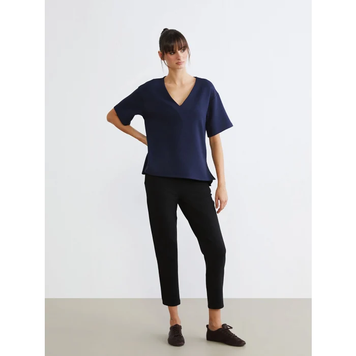 LCW Vision Siyah Beli Lastikli Kadın Eşofman Altı