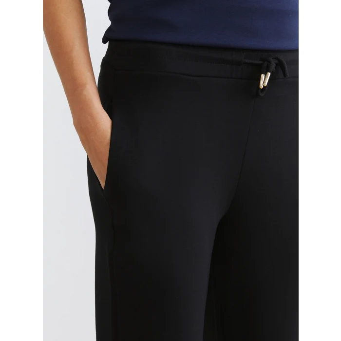 LCW Vision Siyah Beli Lastikli Kadın Eşofman Altı