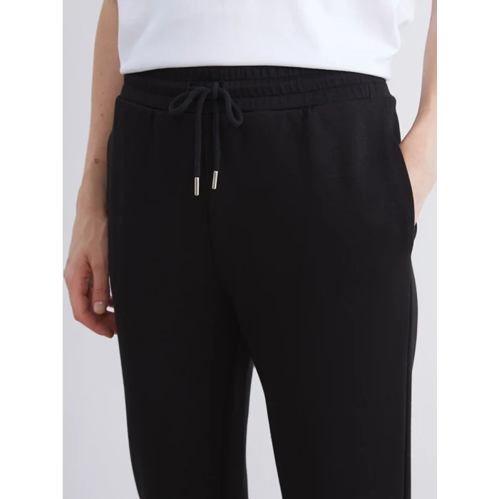 LCW Vision Siyah Beli Lastikli Kadın Eşofman Altı