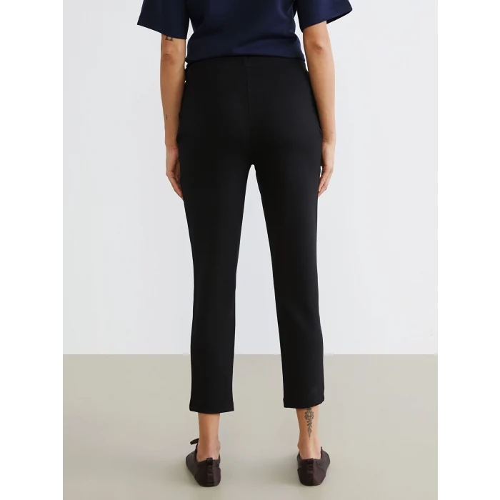 LCW Vision Siyah Beli Lastikli Kadın Eşofman Altı