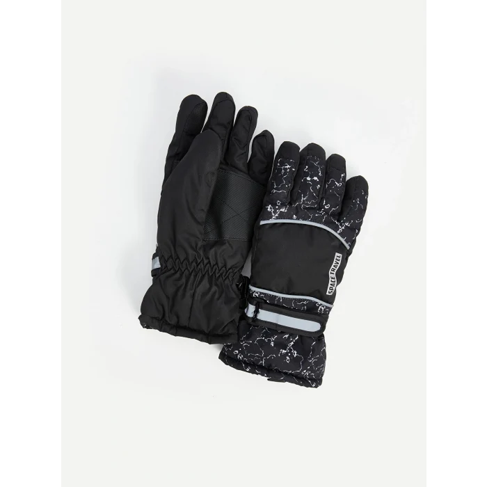 LCW ACCESSORIES Karışık Reflektörlü Erkek Çocuk Kar Eldiveni