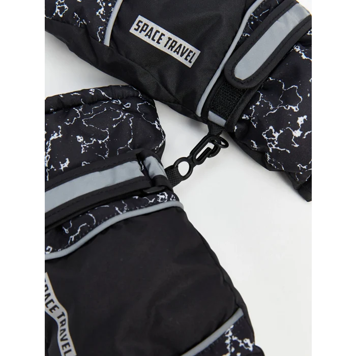 LCW ACCESSORIES Karışık Reflektörlü Erkek Çocuk Kar Eldiveni