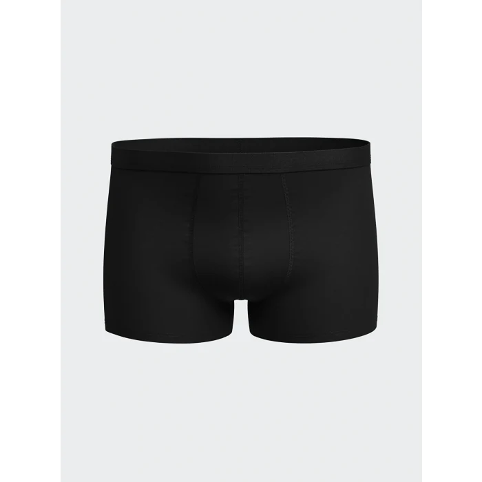 LC WAIKIKI Siyah Standart Kalıp Pamuklu Esnek Erkek Boxer 5li