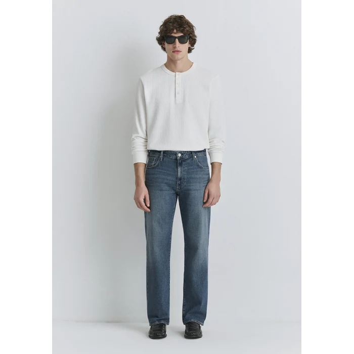 Mavi 0019166-87850 Marlon Foggy Blue Classic Denim Mavi Jean Pantolon