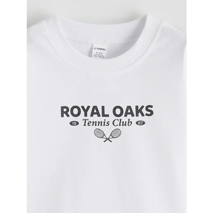 LCW Kids Antrasit Baskılı Erkek Çocuk Takım 3lü