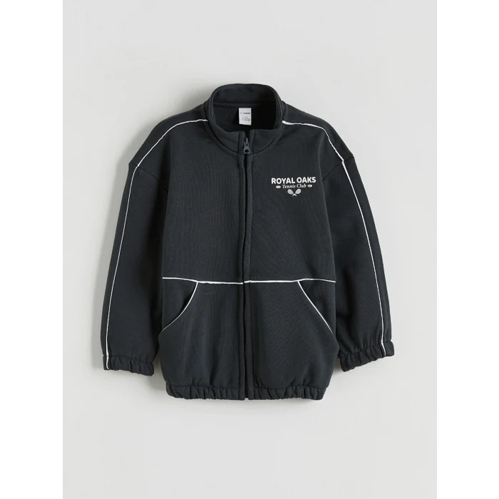 LCW Kids Antrasit Baskılı Erkek Çocuk Takım 3lü