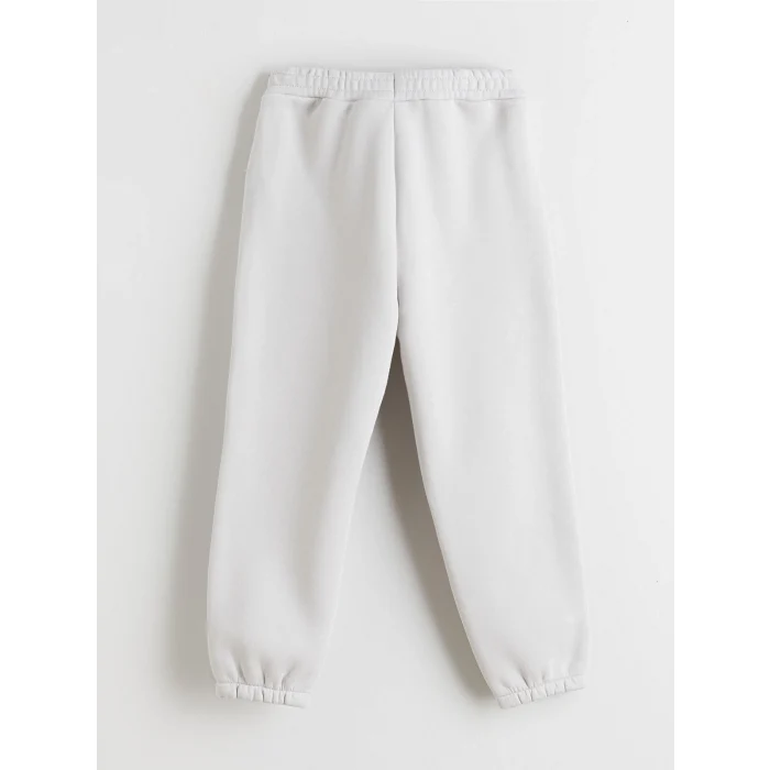 LCW Kids Gri Dinozor Baskılı Erkek Çocuk Sweatshirt ve Eşofman Altı