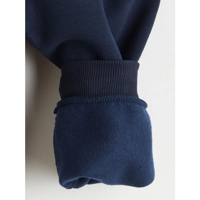 LCW Kids Lacivert Fenerbahçe Baskılı Erkek Çocuk Kalın Sweatshirt ve Eşofman Altı