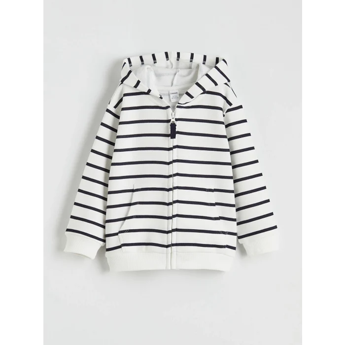 LCW Kids Ekru Baskılı Erkek Çocuk Takım 3lü