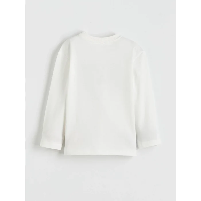 LCW Kids Ekru Baskılı Erkek Çocuk Takım 3lü