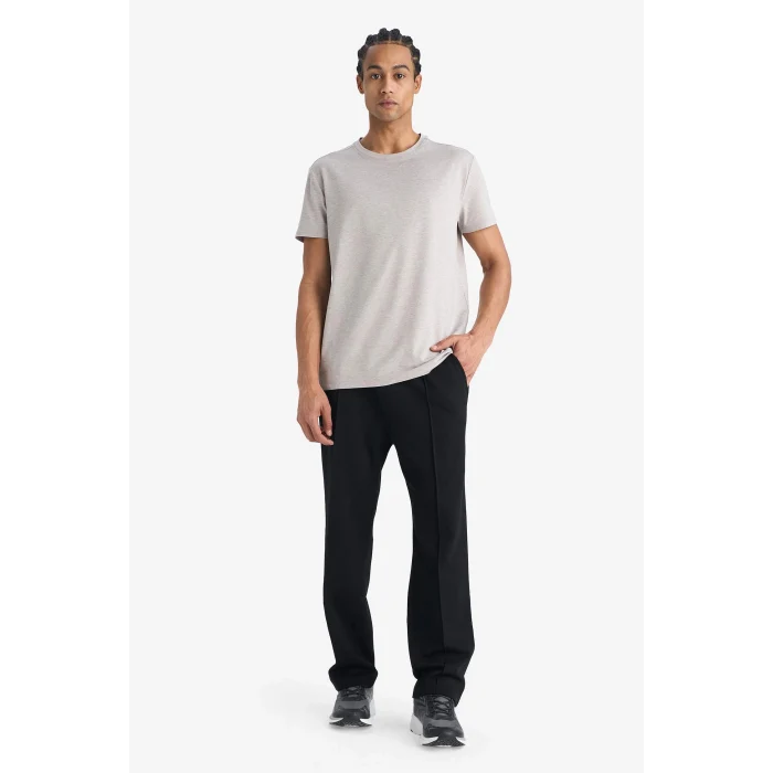 Defacto G5147AXBK81 Siyah Standart Fit Modal Jogger Eşofman Altı