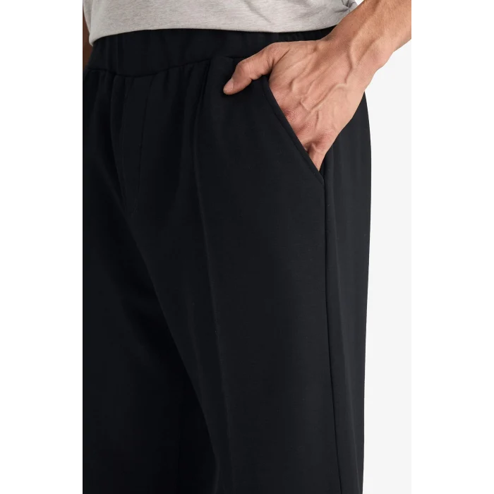 Defacto G5147AXBK81 Siyah Standart Fit Modal Jogger Eşofman Altı
