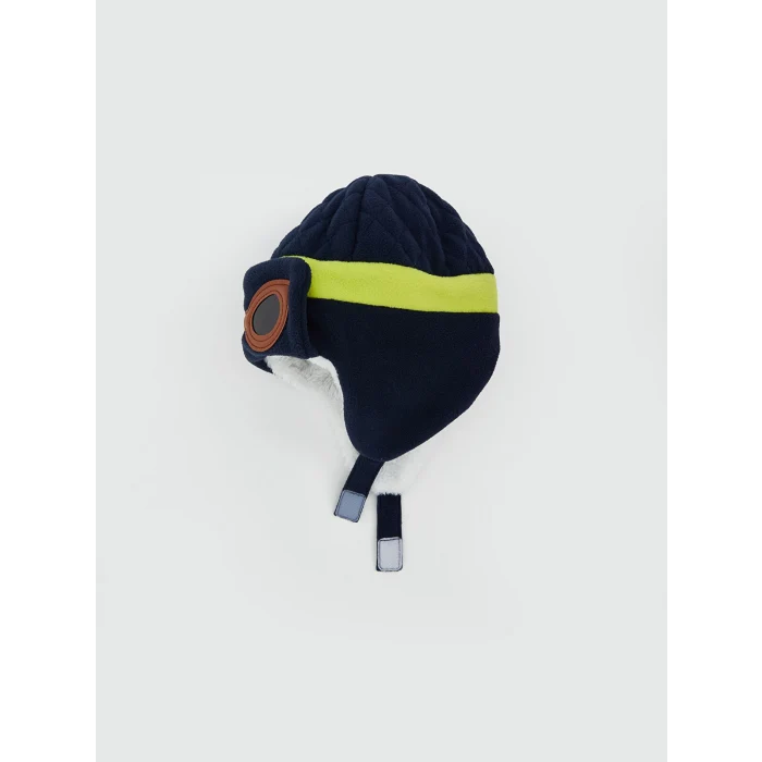 LCW ACCESSORIES Lacivert Nakışlı Erkek Çocuk Kar Şapkası