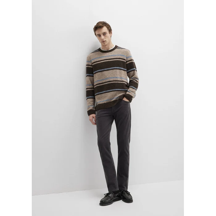 Mavi 0035182643 Marcus Koyu Gri Kadife Pantolon